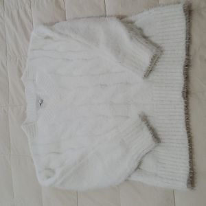 Lucky Brand sweater fuzzy